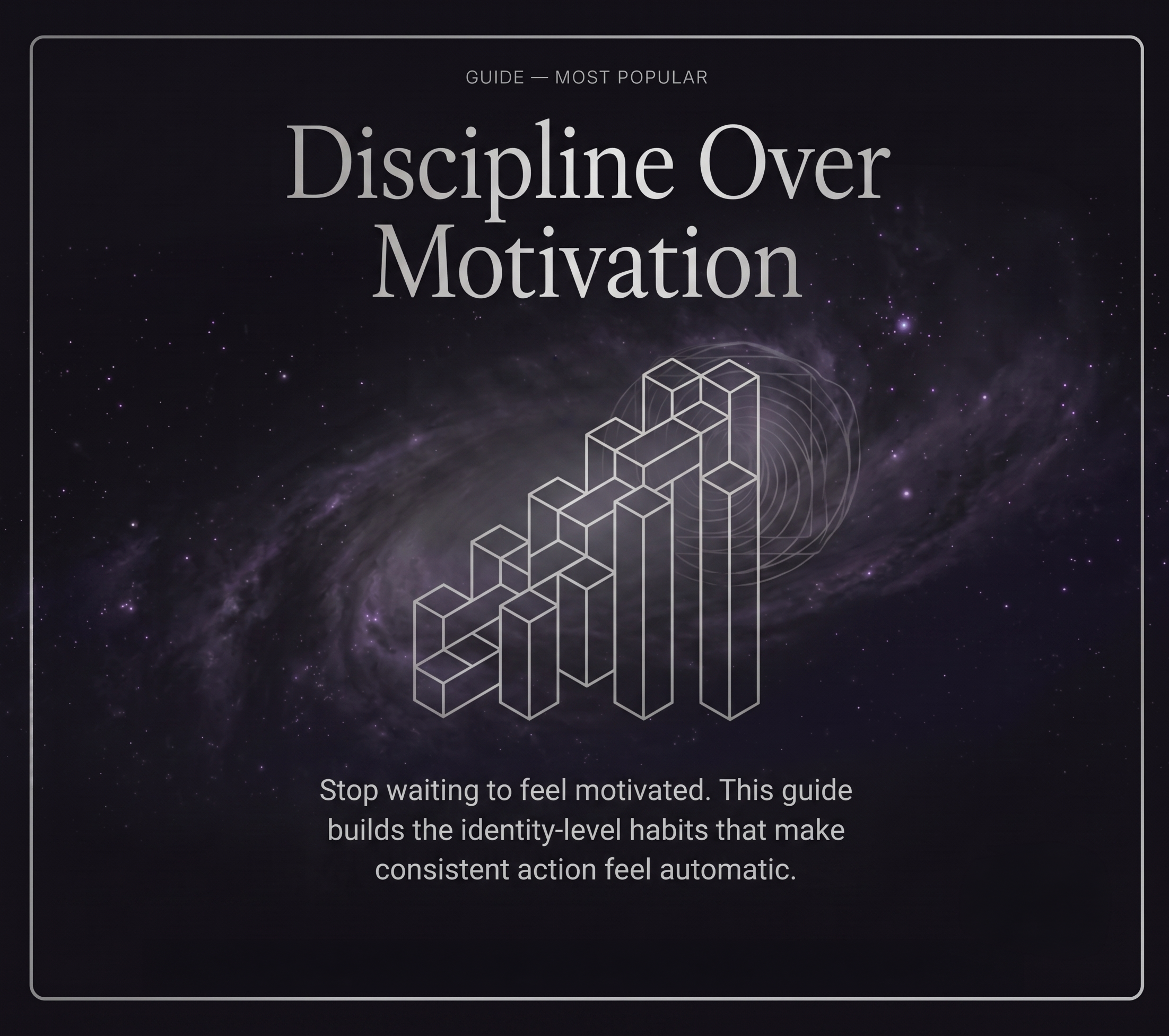 Discipline Over Motivation