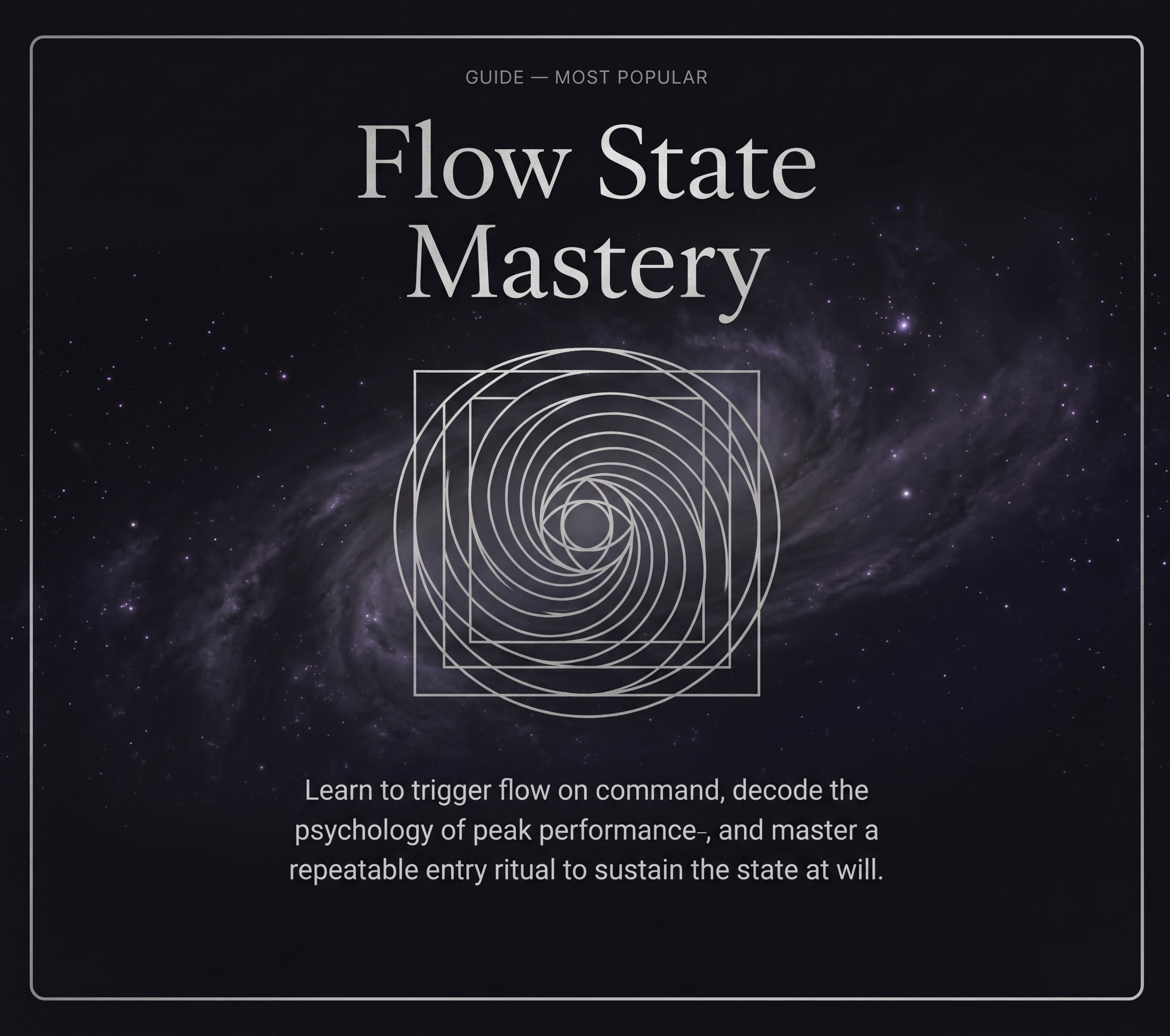 Flow State Mastery